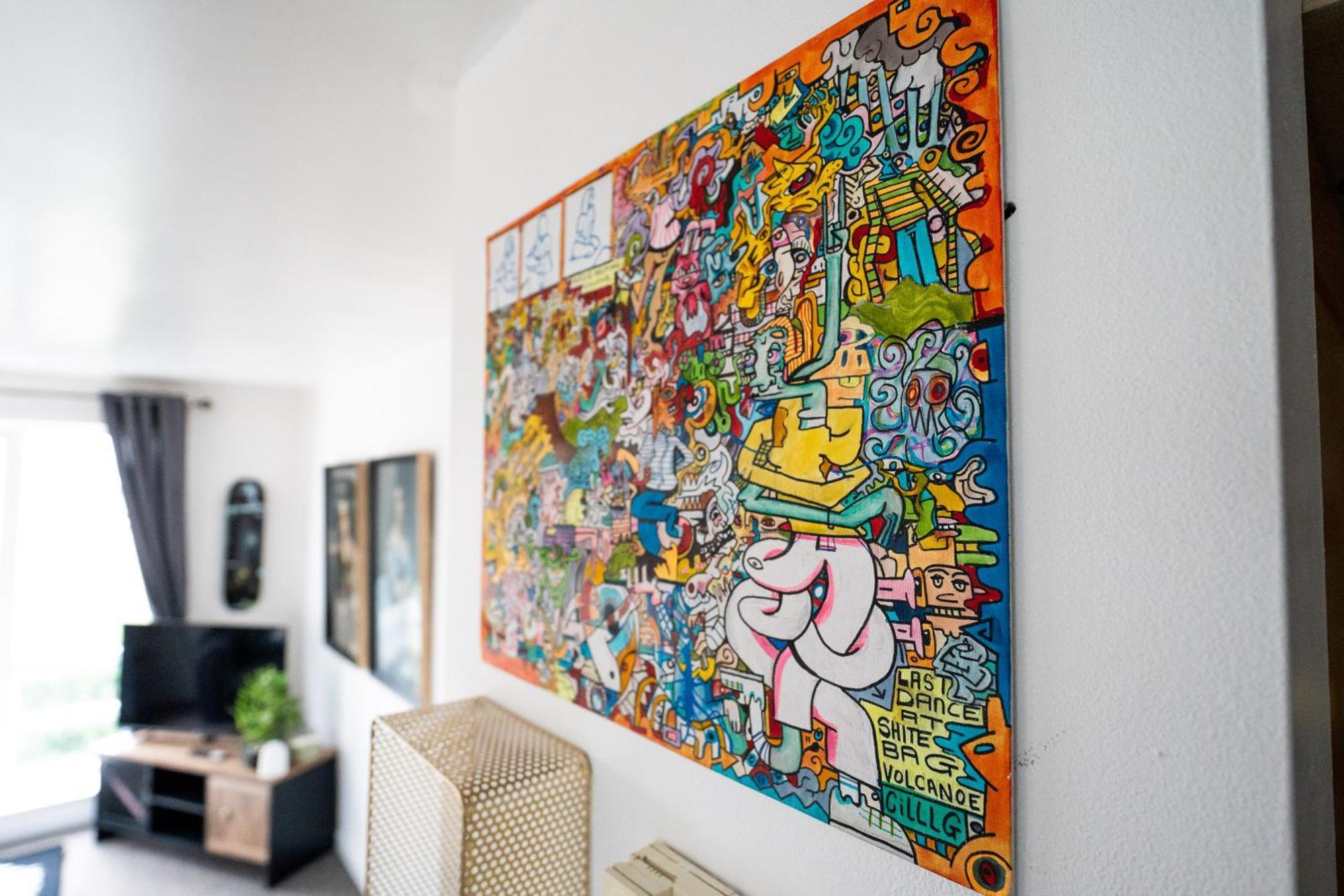 Artistic Stunning Apartment City View Londonderry Buitenkant foto
